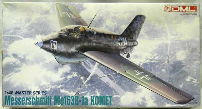 DML 1/48 Messerschmitt Me-163 B-1a Komet - (Me163B1a), 5504 plastic model kit